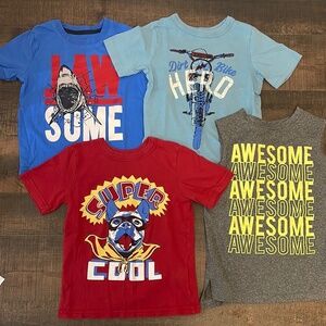 Boys size 4-5T t-shirt lot